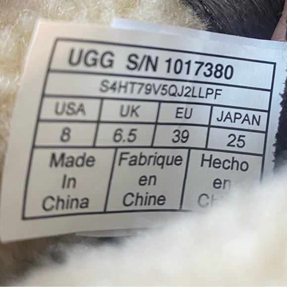 Ugg Azaria W 8 Brown Lace Up Duck Suede Leather Waterproof Cushioned Foot Bed - Picture 8 of 9